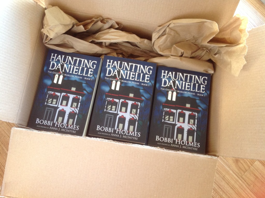 Haunting Danielle Paperbacks, a work in progress. Bobbi Ann Johnson